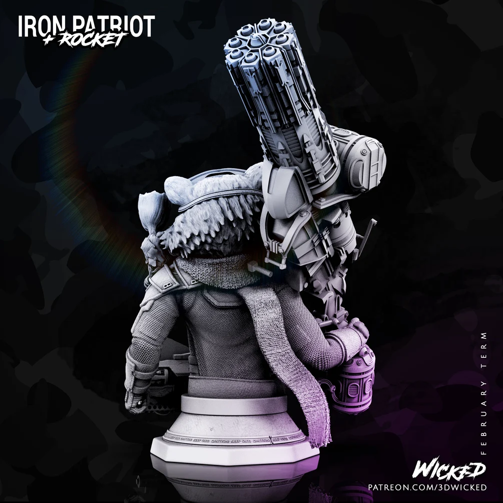Avengers Endgame Rocket Racoon Bust (VERIFIED) - Image 6