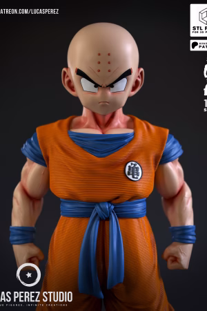 Krillin STL file for 3D printing