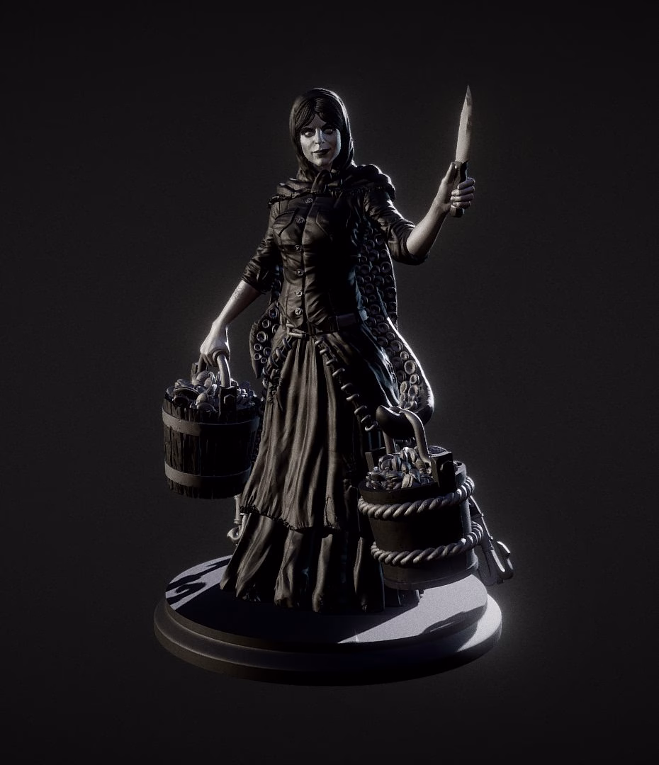 Molly Maloney STL file for 3D printing