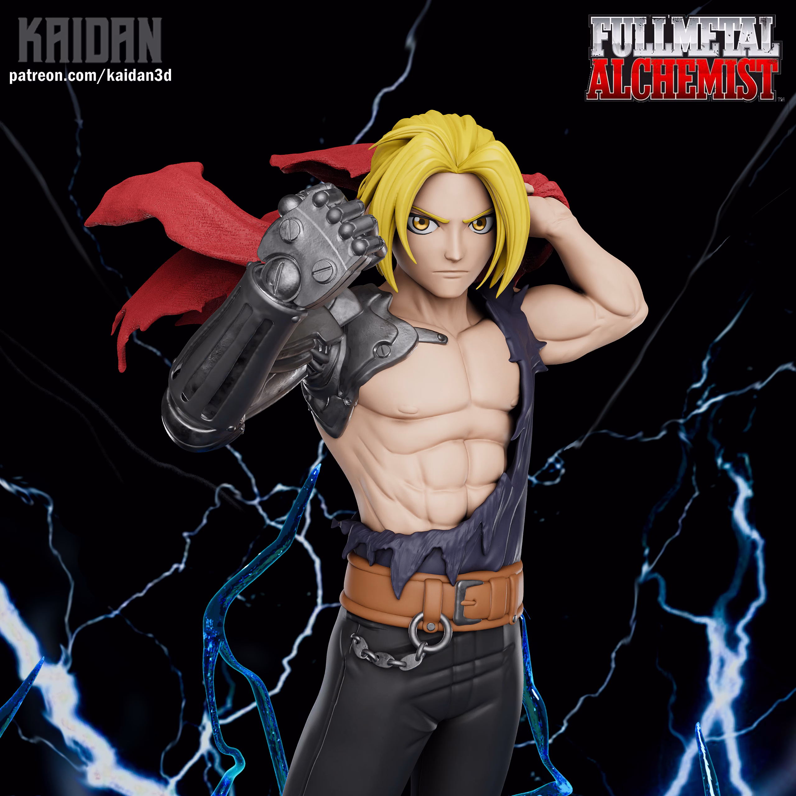 Edward Elric STL file for 3D printing