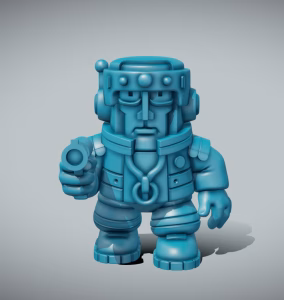 Robot from The Mystery of the Third Planet