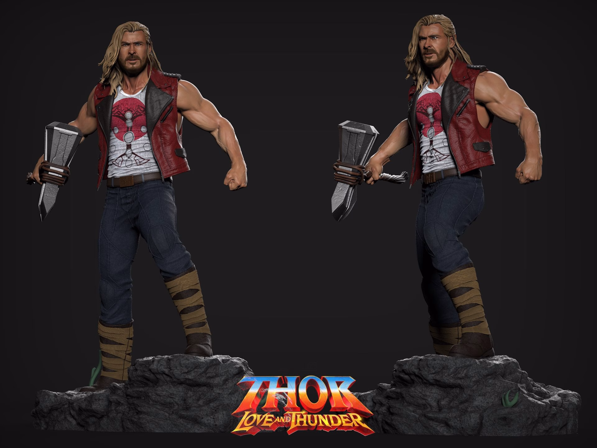 Thor - Love and Thunder (NAKED) - Image 8