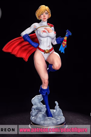Power Girl - sfw - nsfw STL file for 3D printing