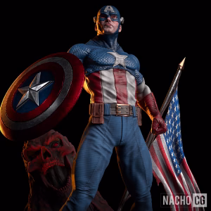 Captain America Classic Statue