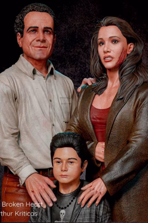 The Broken Heart 13 Ghost and Bust STL file for 3D printing