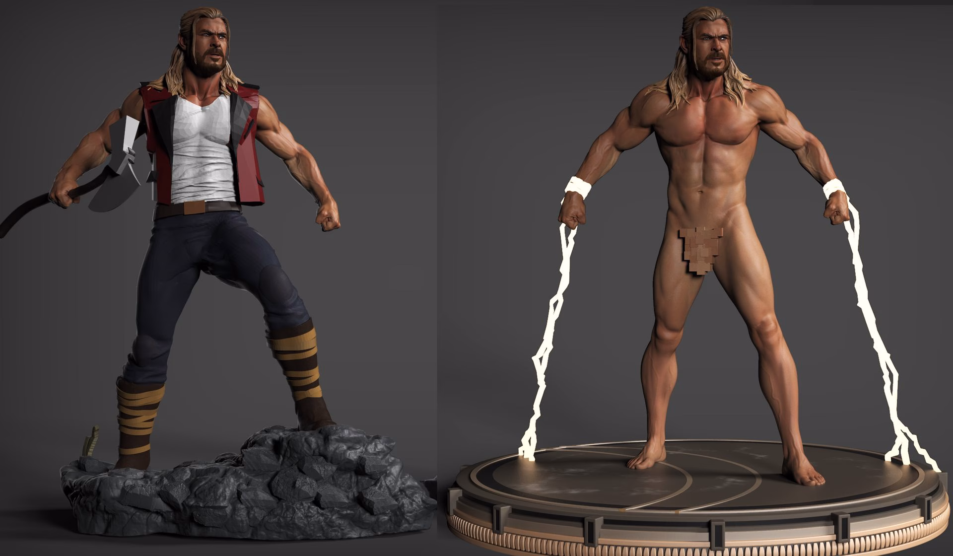 Thor - Love and Thunder (NAKED) - Image 7