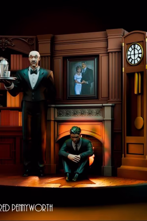 Alfred Pennyworth STL file for 3D printing