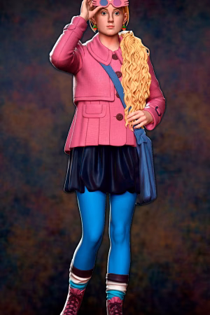 Luna Lovegood + NSFW STL file for 3D printing