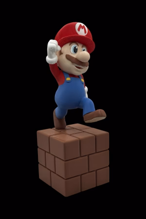 Mario STL file for 3D printing