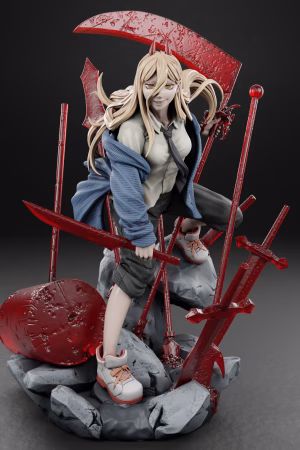 Chainsaw Man STL file for 3D printing