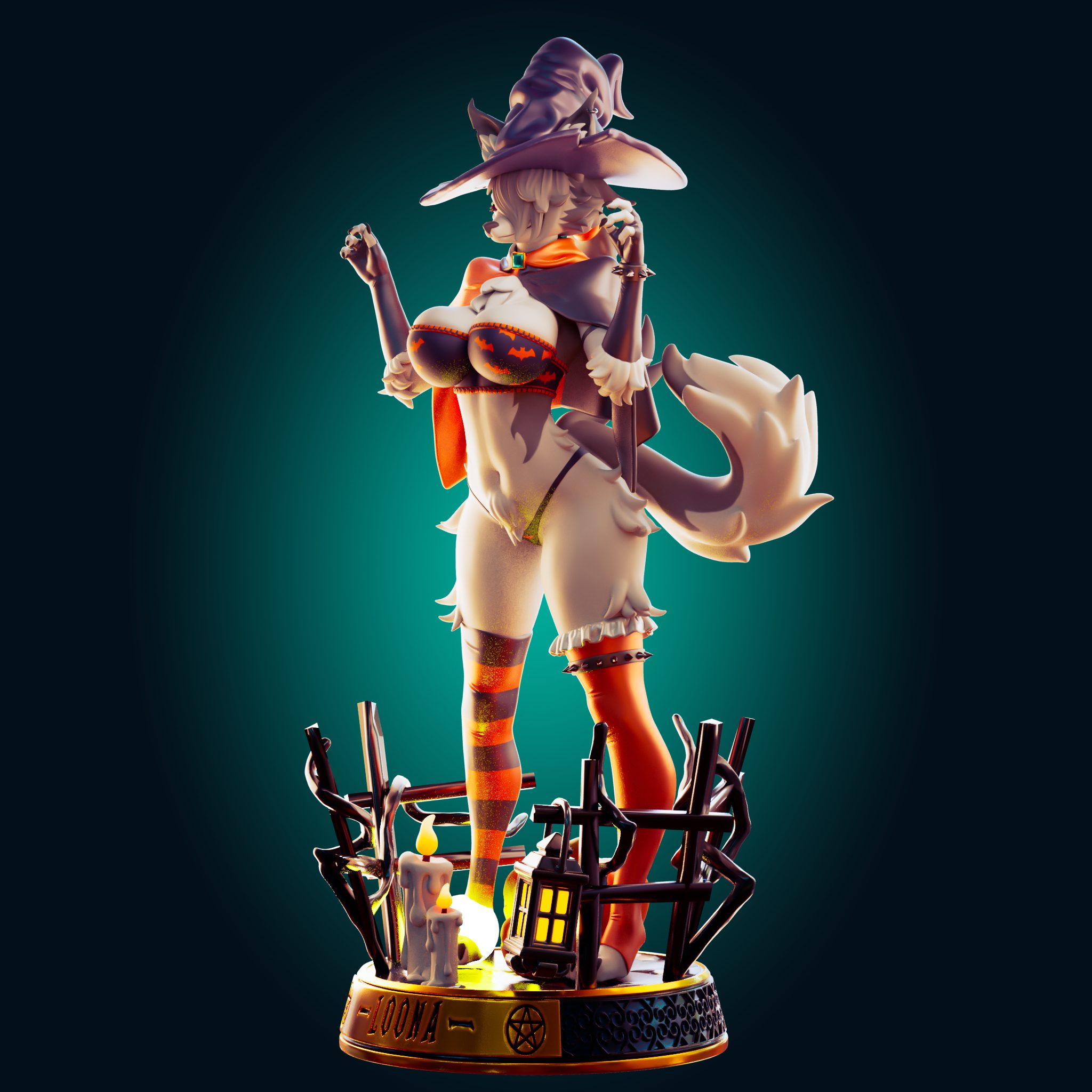 Loona Halloween sfw nsfw futa - Image 16