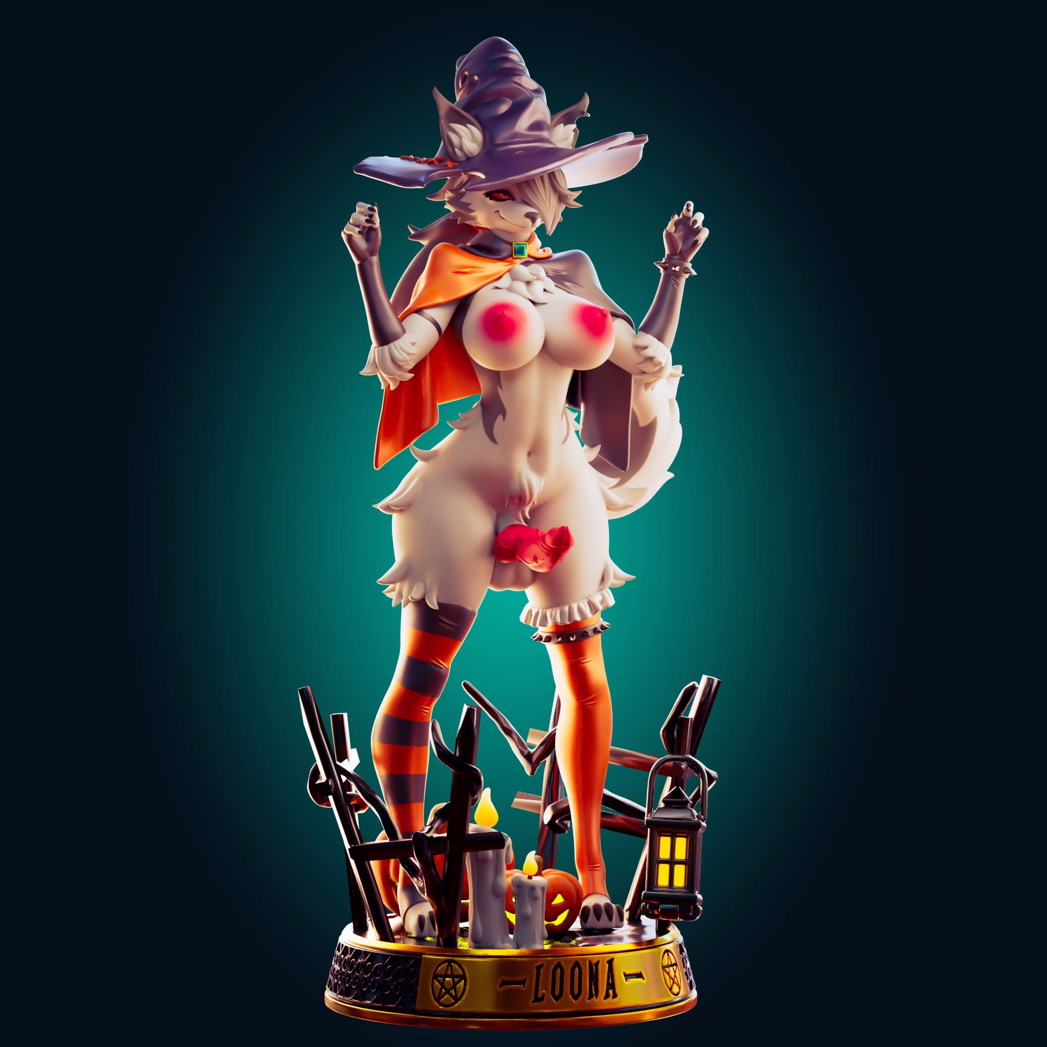 Loona Halloween sfw nsfw futa - Image 7