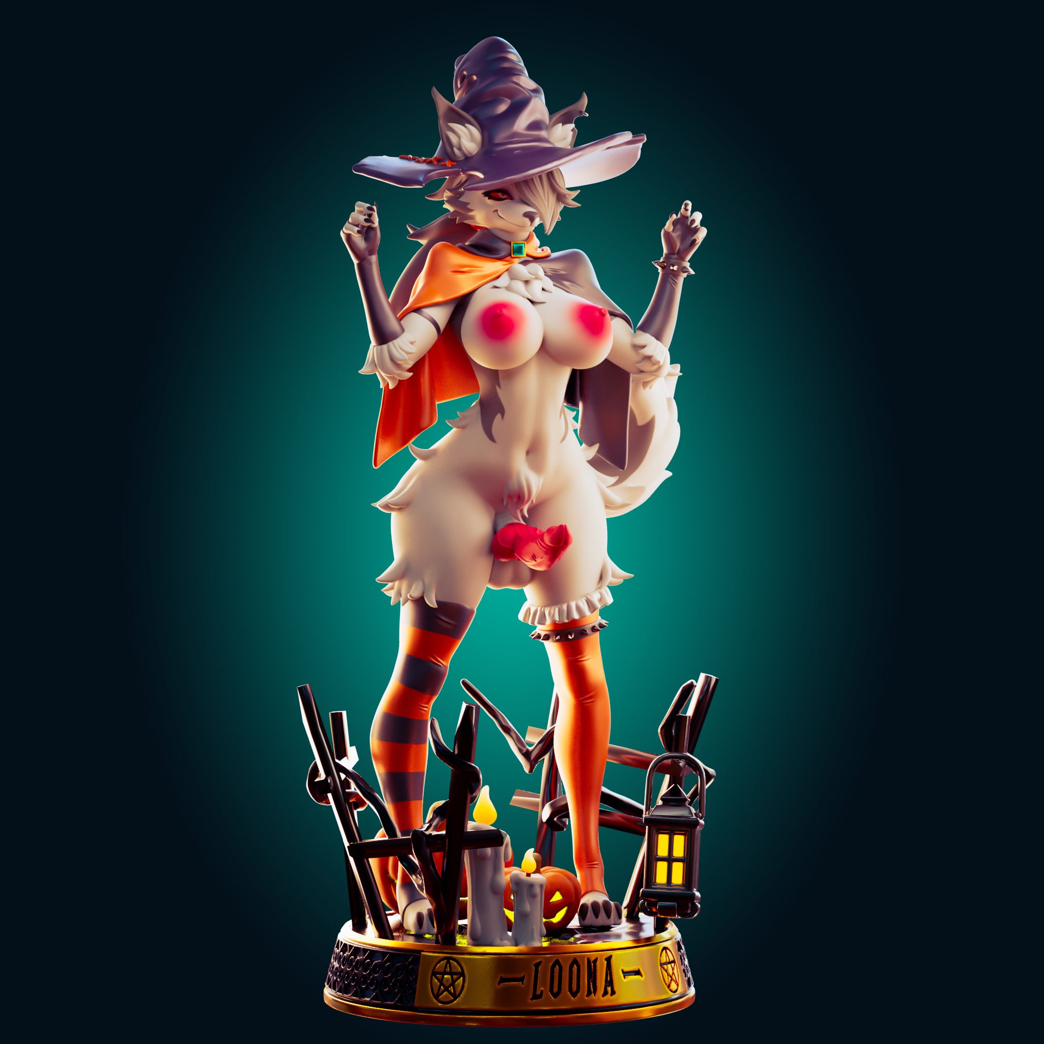 Loona Halloween sfw nsfw futa - Image 21