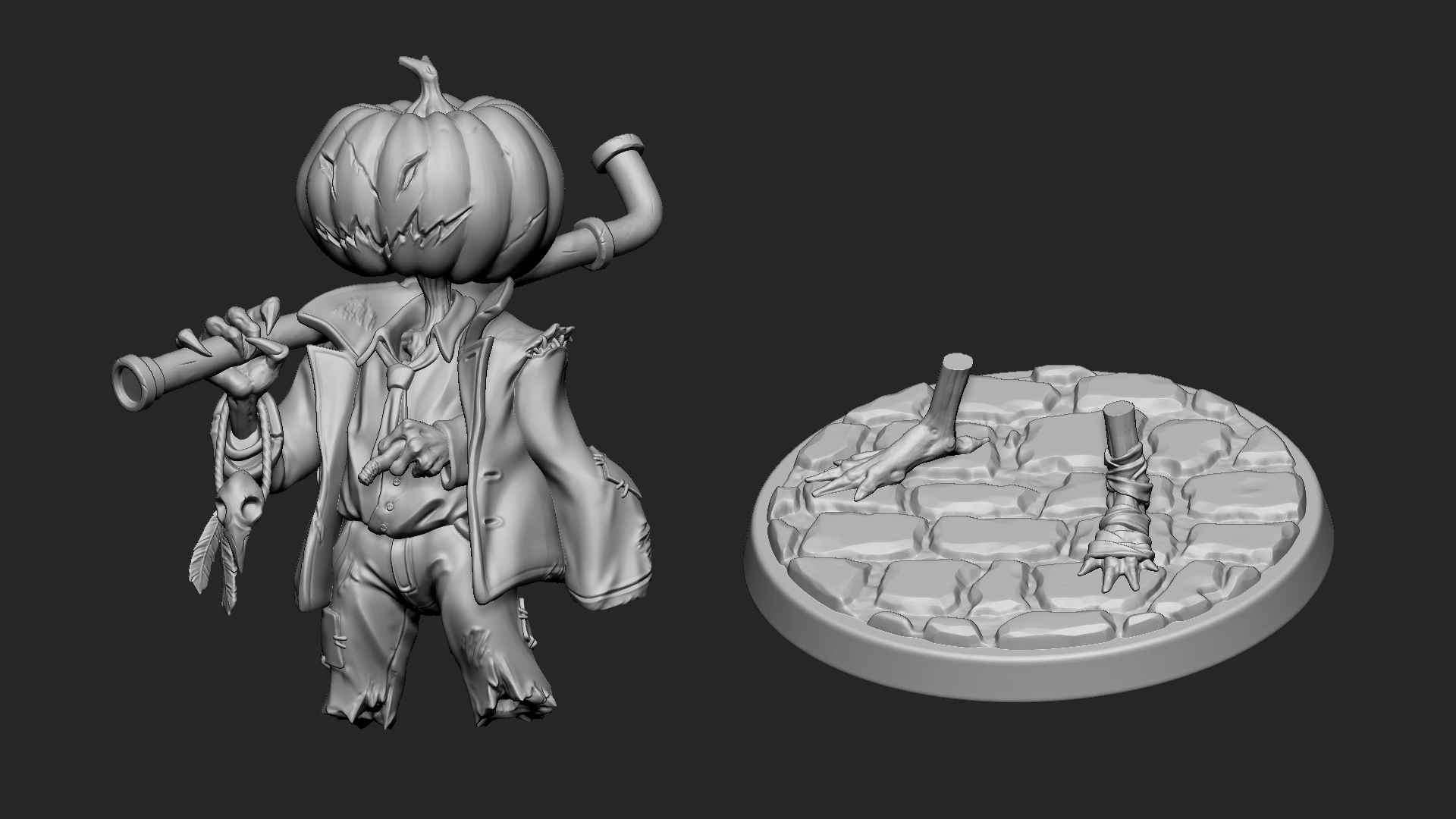 Pumpkin Scarecrow - Image 6