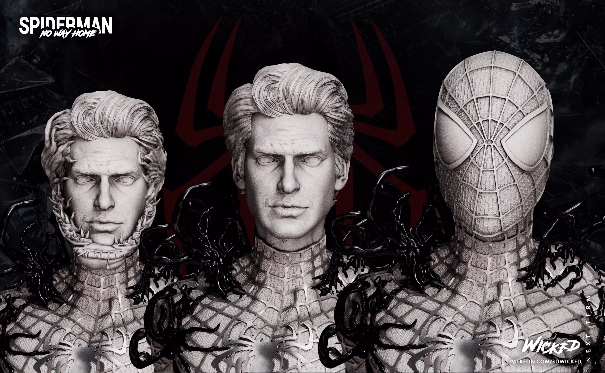 Spider Man Bust - Image 3
