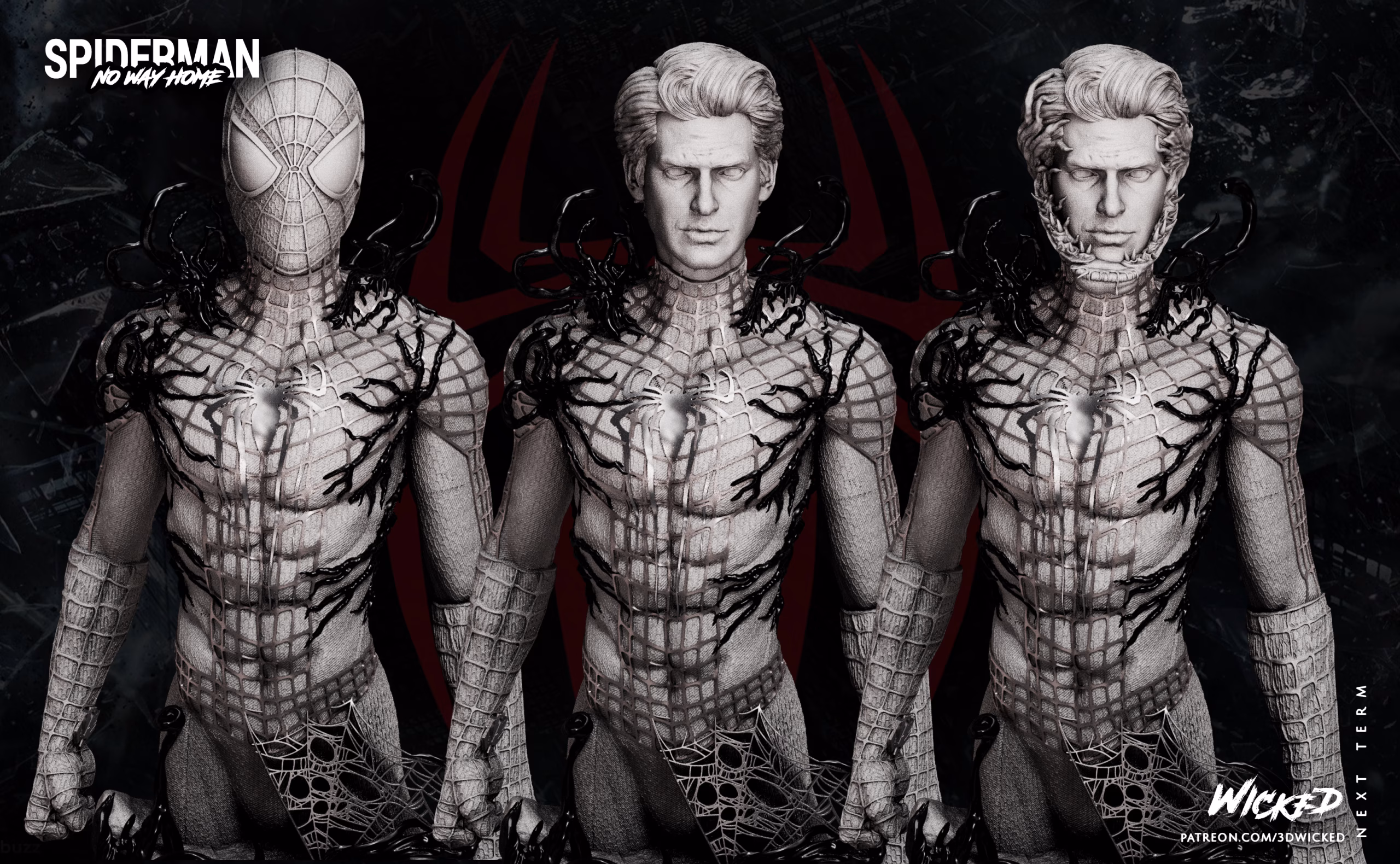 Spider Man Bust - Image 5