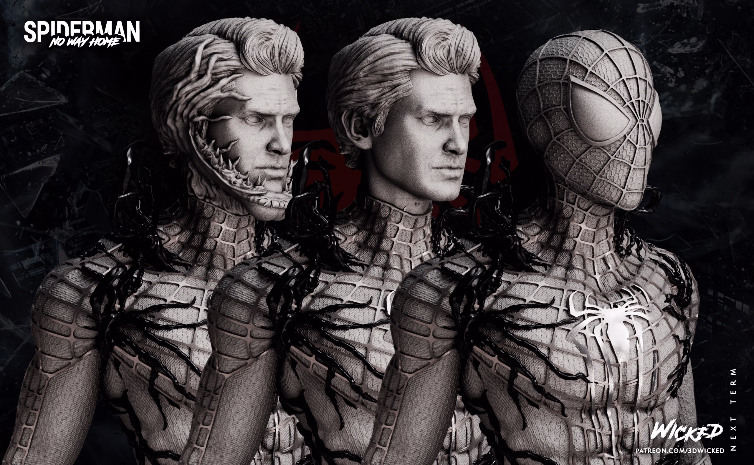 Spider Man Bust - Image 6