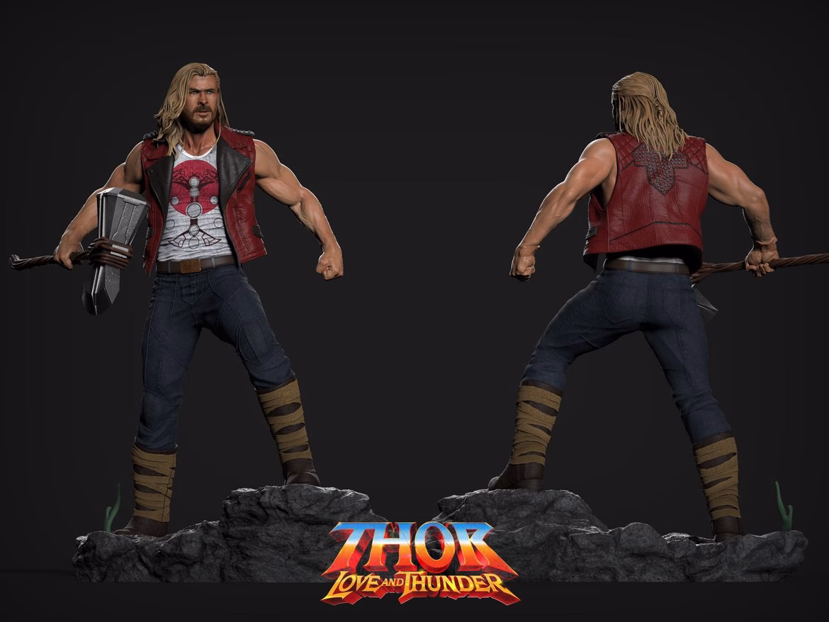 Thor - Love and Thunder (NAKED) - Image 27