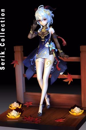 Ganyu Twilight Blossom - Genshin Impact STL file for 3D printing