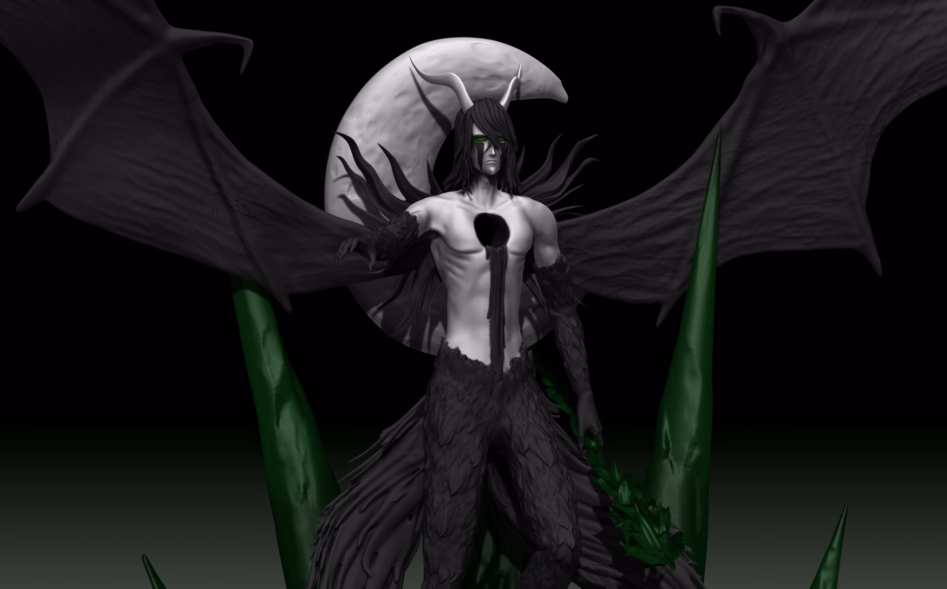Ulquiorra Cifer - Bleach STL file for 3D printing