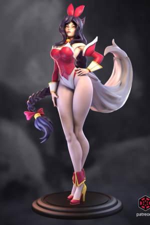 Ahri Bunny STL file for 3D printing